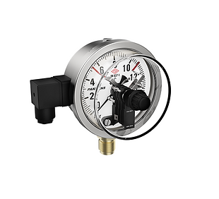 pakkens mk100 kurutip ve silikon dolgulu kontaklı manometre ve vakummetre 1001107, 1002107