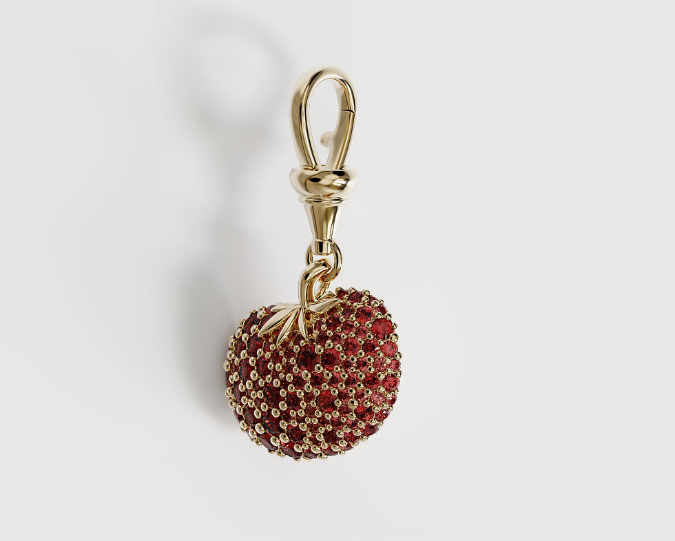 Thumbnail: Tomato Sapphire Charm