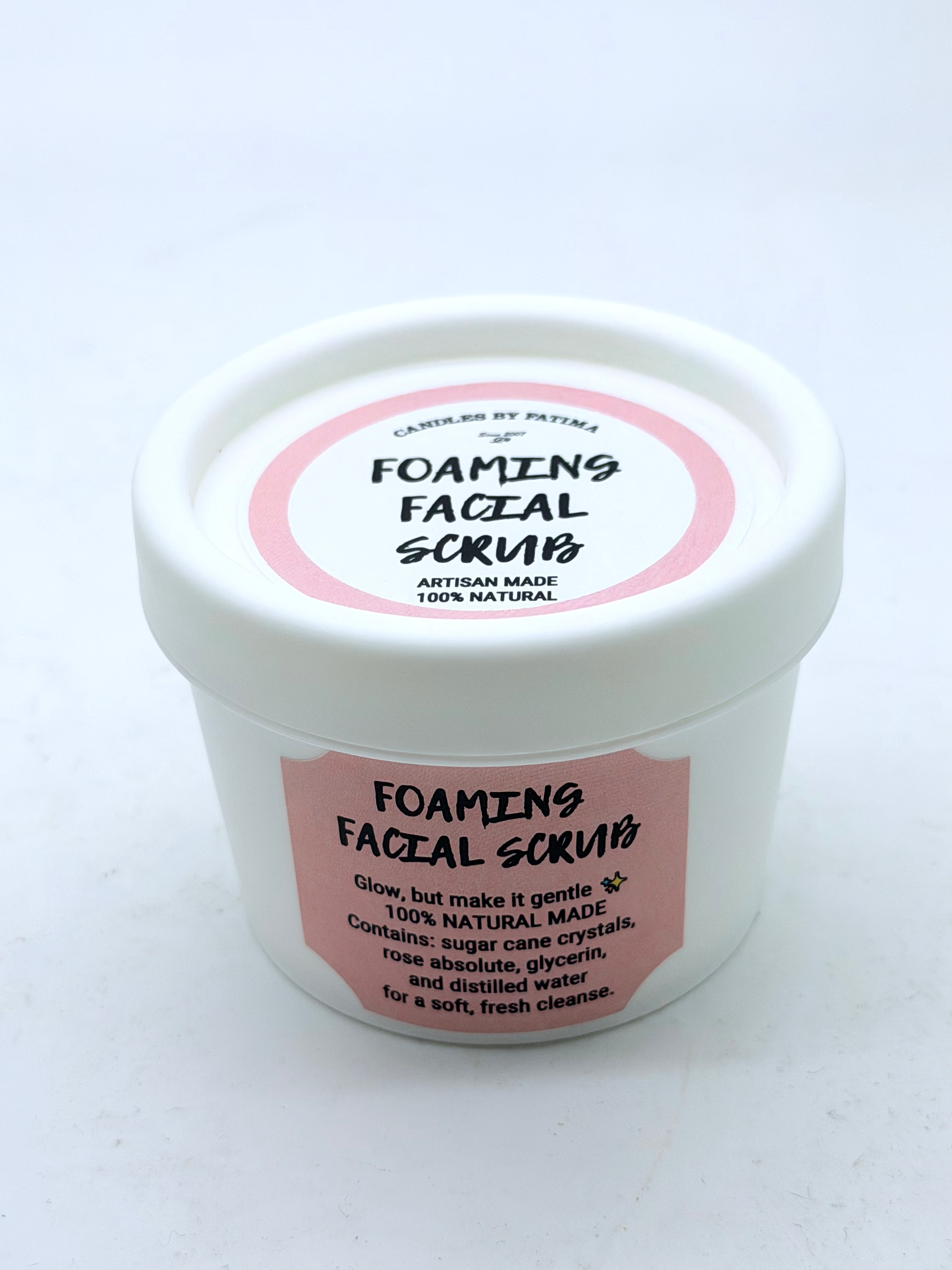 Foaming Facial Scrub