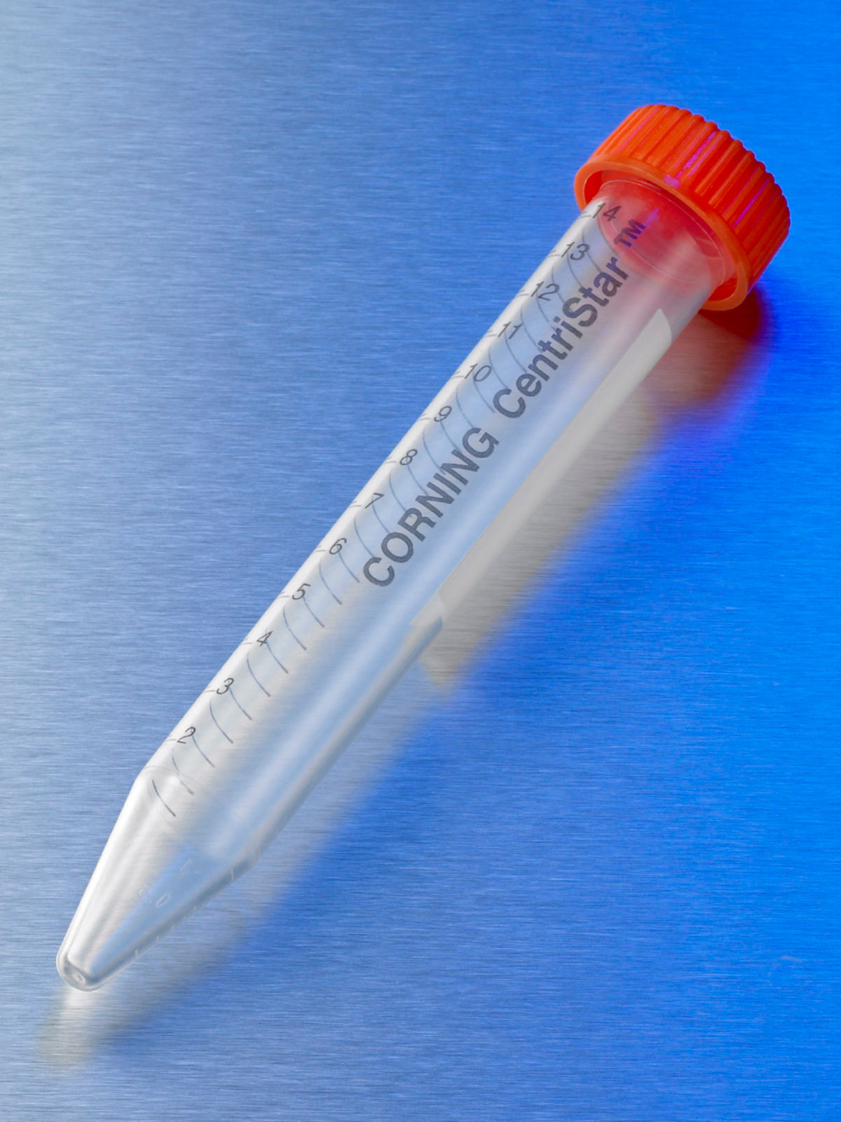 Tubos Graduados de Polipropileno de 15mL con Tapón CentriStar c/Portatubos