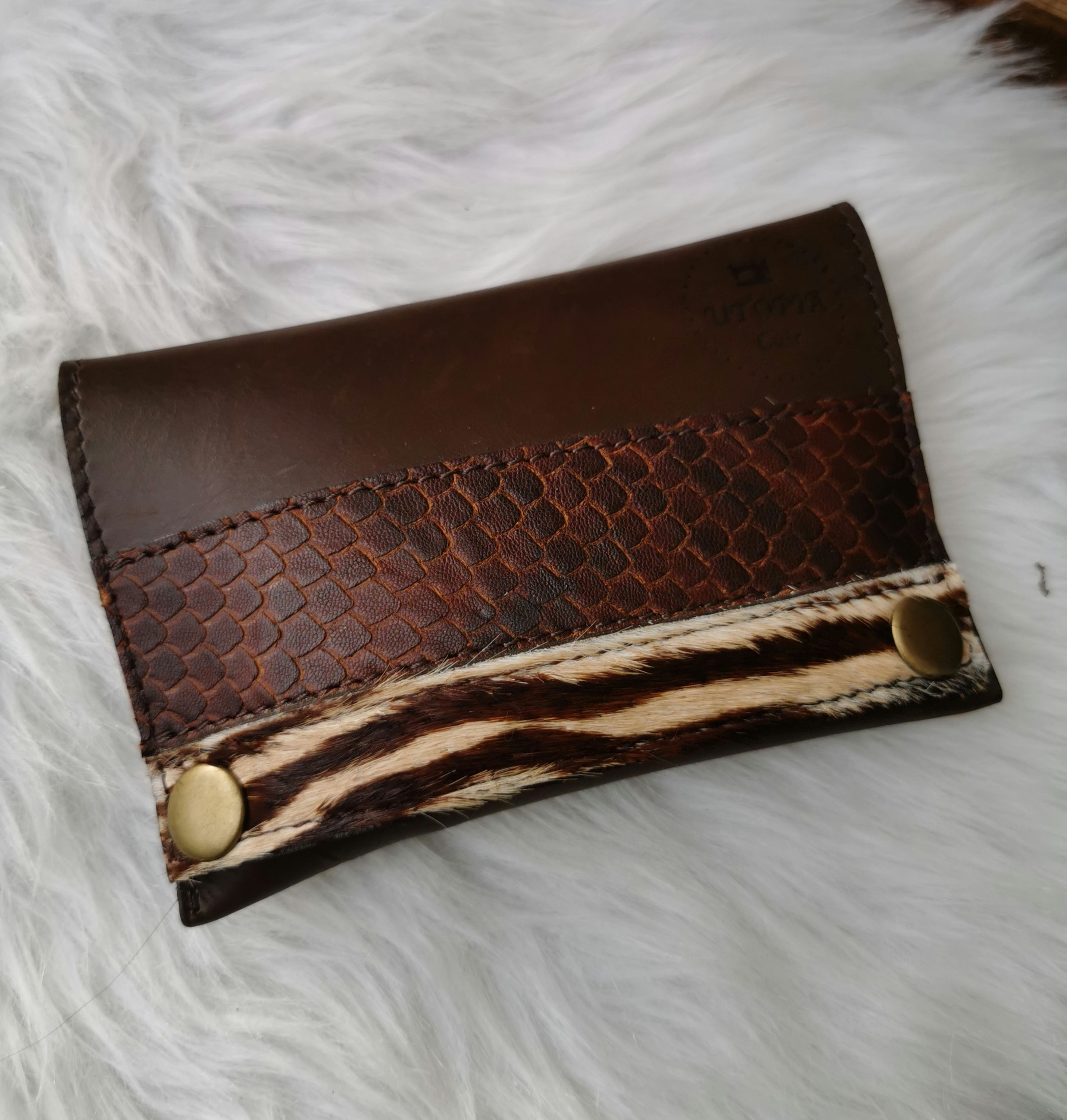 Blague à tabac en cuir
