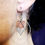 Miniature : Boucles d'oreilles en cuir "Bea" 