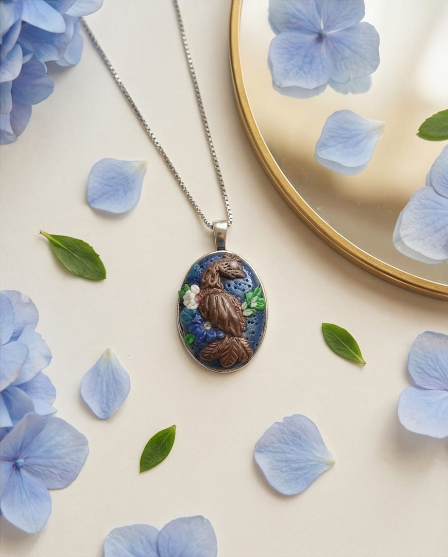 Polimer Kil Tasarım Kolye