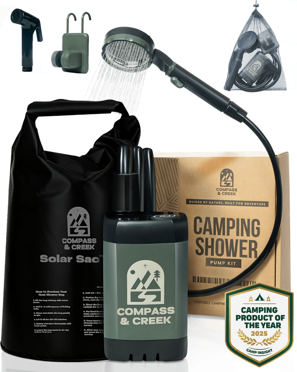 Thumbnail: Compass & Creek Camping Shower Pump Kit