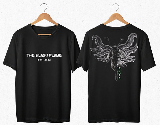 Black Minimalist Clothing Back in Stock T-Shirt Promotion Instagram Post.png
