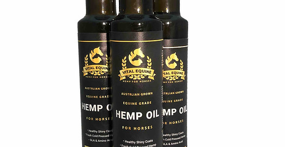 Vital Equine | Hemp Oil For Horses - 0.5, 1, 2 & 3 Litres