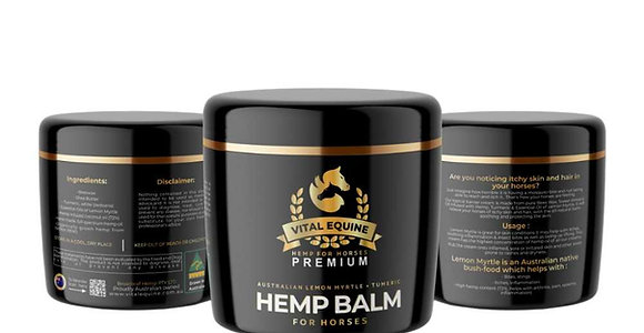 Vital Equine | Hemp, Comfrey & Arnica Balm for Horses