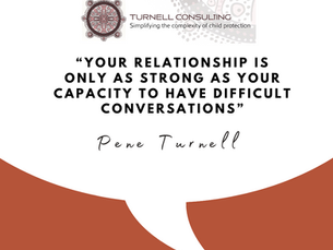Your relationships are only as strong as your capacity to have a difficult conversation