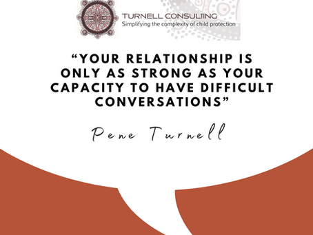Your relationships are only as strong as your capacity to have a difficult conversation
