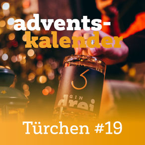 #Türchen 19 - drei gin Adventskalender