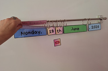 Calendrier suspendu