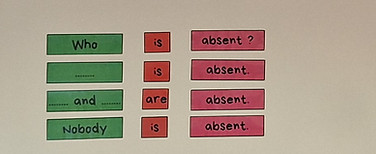 Who's absent -11 étiquettes