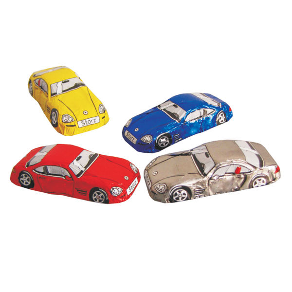 Novelty Milk Chocolate Foiled Sports Cars 10 x 12.5g