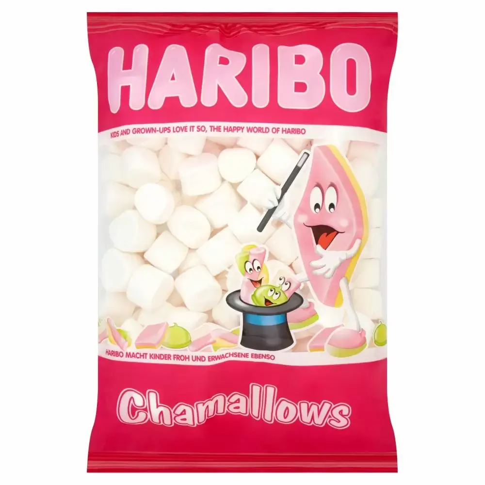 Haribo Chamallows White Marshmallows  1kg Bag