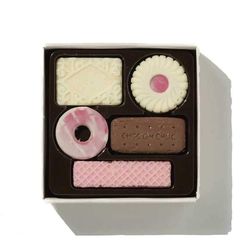 Novelty Mini Chocolate Biscuits 30g