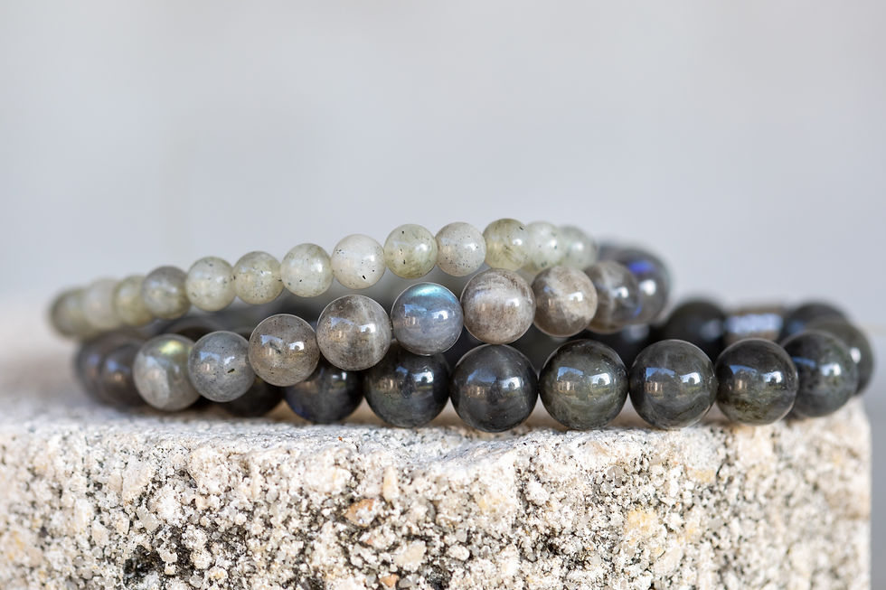 Labradorite Gemstone Crystal Healing Bracelet