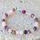 Thumbnail: Pink Gemstone Crystal Healing Bracelet