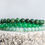 Thumbnail: Jade Green, Yellow Luck and Abundance Gemstone Crystal Healing Bracelet