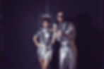 Couples Halloween costume, man and women wearing Disney inspired Space costumes. How to make Tomorrowland costumes