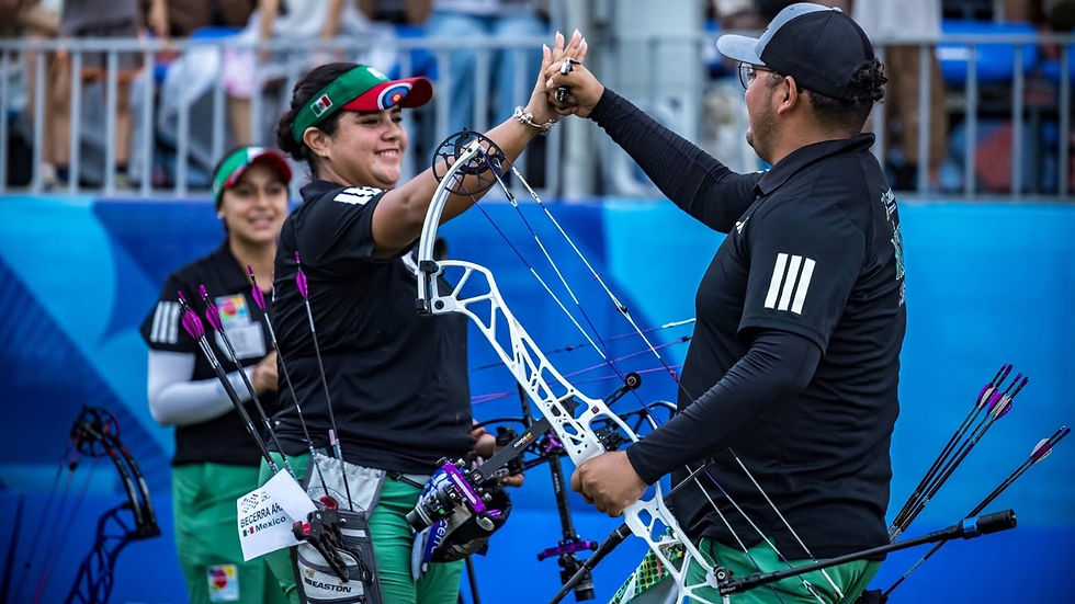 Maya Becerra y Sebastián García en World Games