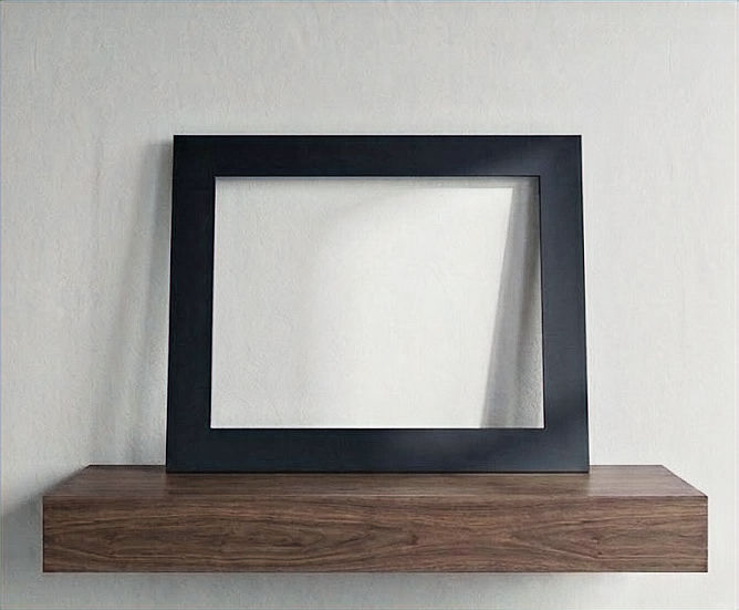 black A2 real tulipwood gallery standard picture frame