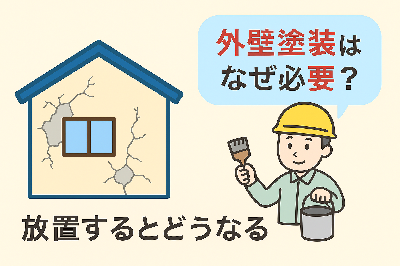【熊本】外壁塗装はなぜ必要?放置すると起こる劣化リスクと住まいを守るための塗り替えポイント|一二三塗装工業