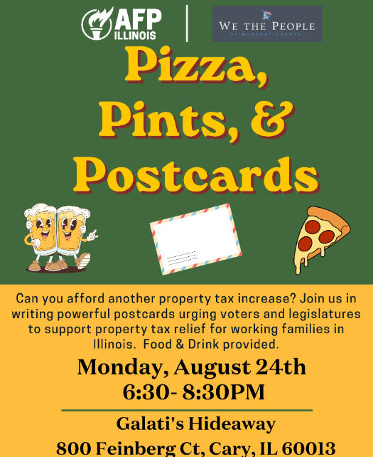 Pints, Pizza & Postcards