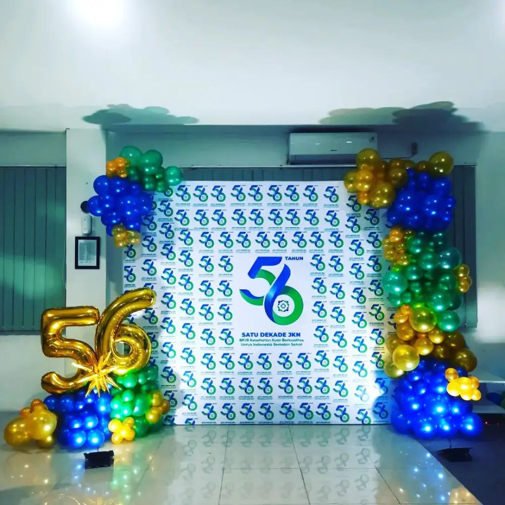 Office anniversary premium backdrop 