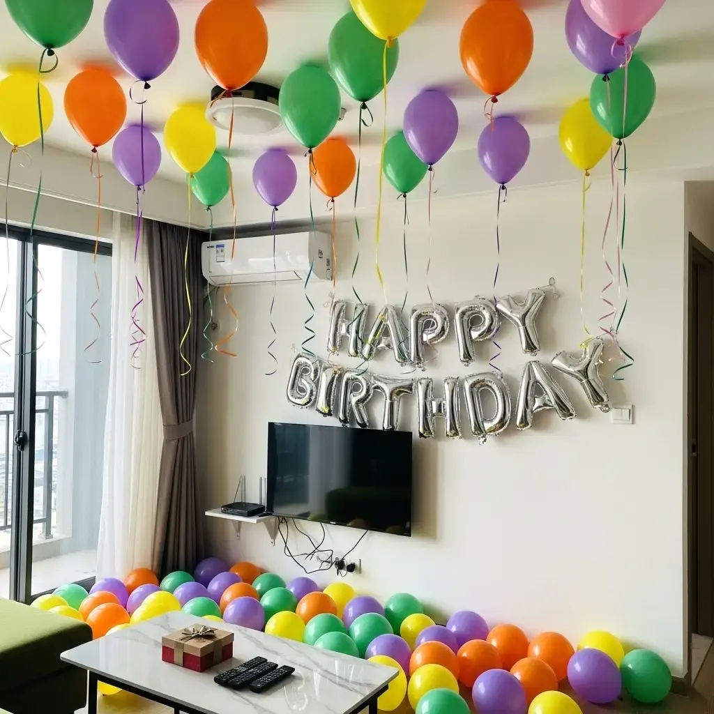 Colorful Balloon Decoration