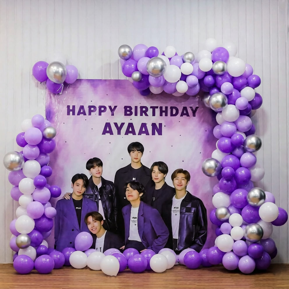 BTS Birthday Decoration