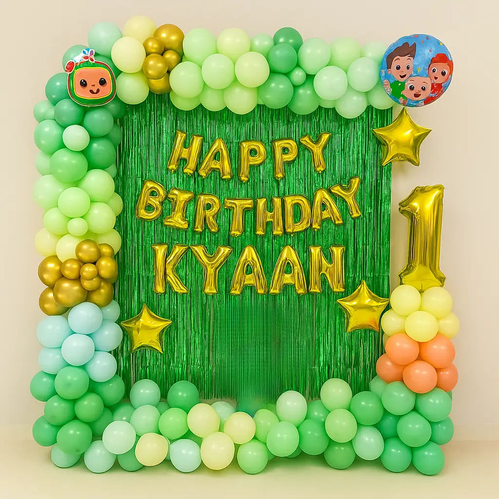 1st birthday Cocomelon 