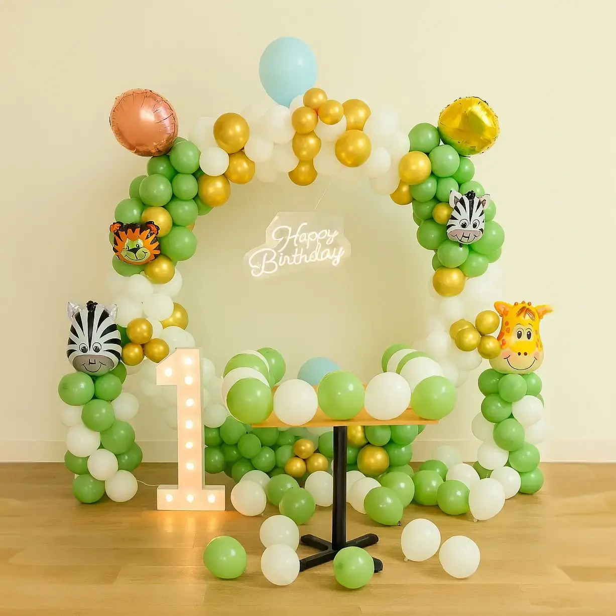 Trending Jungle Theme Backdrop Decor