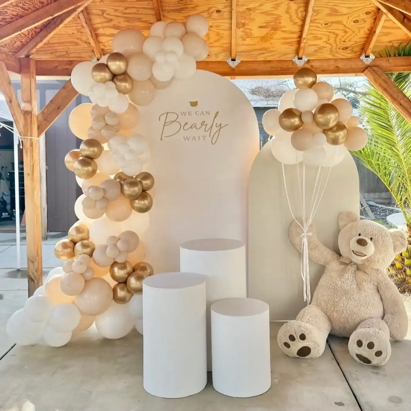 Luxury Baby Shower Backdrop Decoration