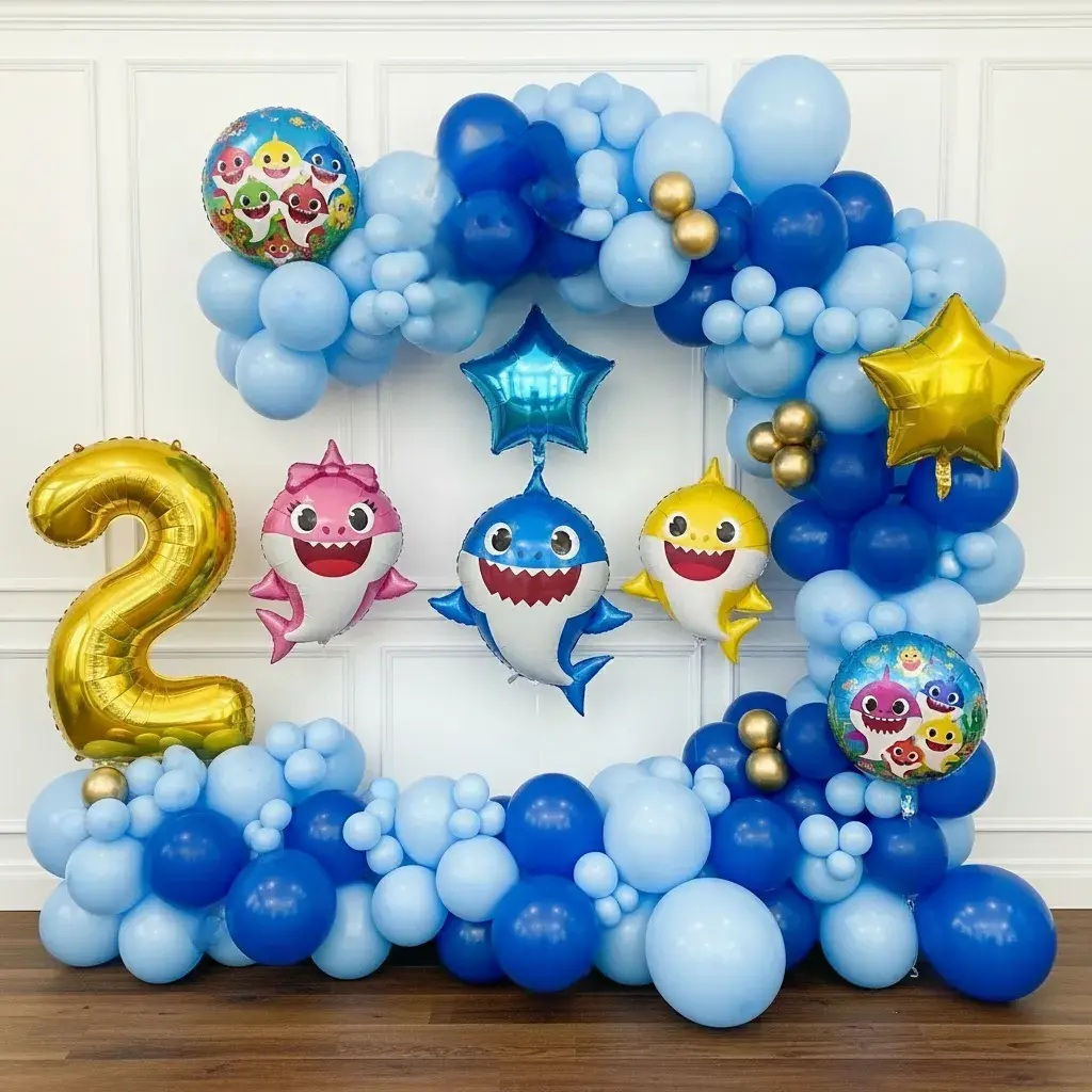 Baby Shark Balloon Fiesta Decoration