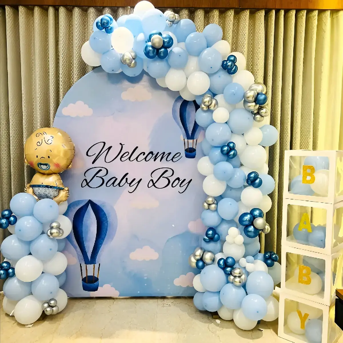 Tiny Feet, Big Joy! Welcome Baby Decoration