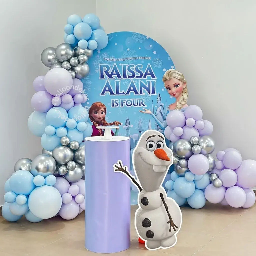 Frozen fairytale birthday decoration 