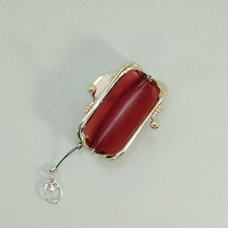 ランドセルリメイクで作られた印鑑ケース