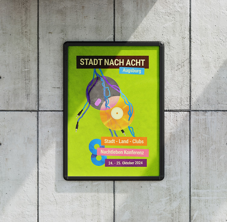 Key Visual Music Nightlife Conference SN8 - Stadt Nacht Acht Branding