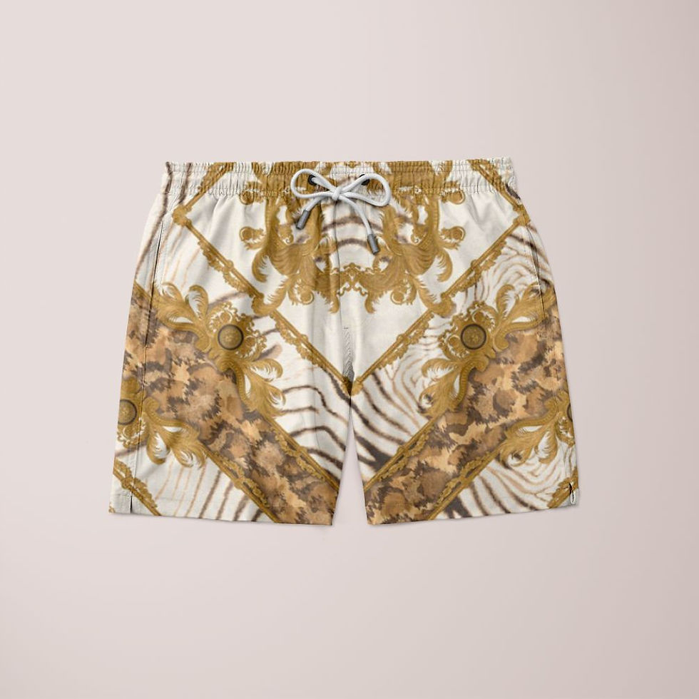 Famous Pattern Shorts