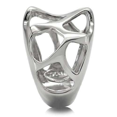 Thumbnail: TK146 High Polished (No Plating) Stainless Steel Ring