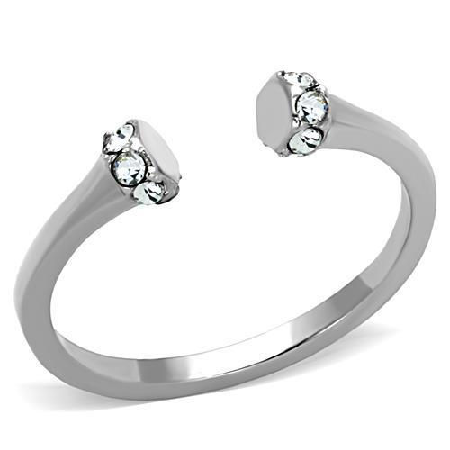 TK1580 High Polished (No Plating) Stainless Steel Ring