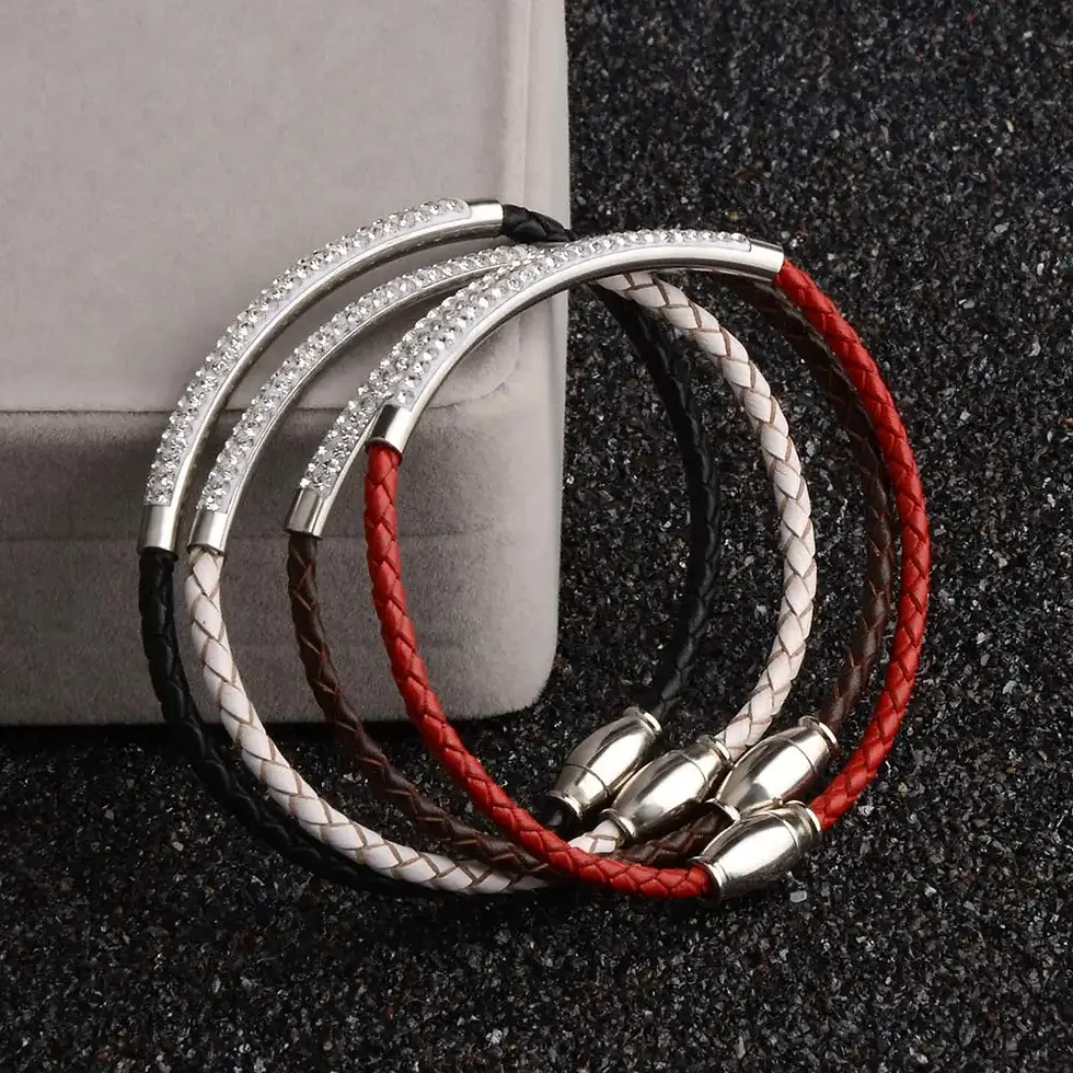 Thumbnail: Chanfar Genuine Leather  Women Bracelet Simple Jewelry