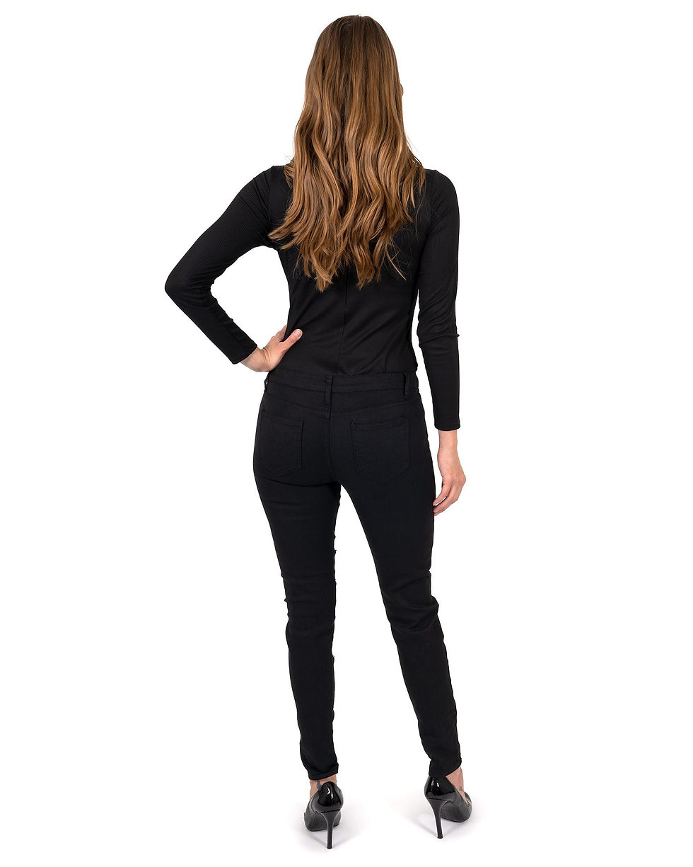 Thumbnail: Clifton Ripped High Waist Skinny Jeans