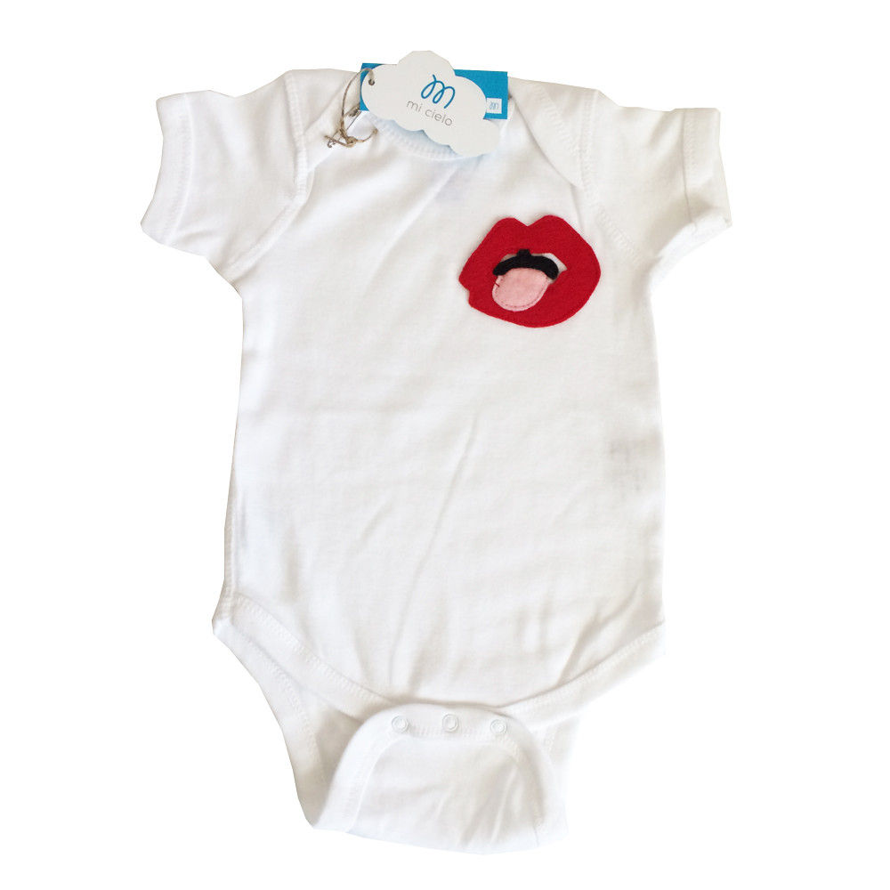 Baby Onesie - Lips - Mi Cielo X Donald Robertson