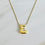 Thumbnail: Balloon Letter Initial Necklace