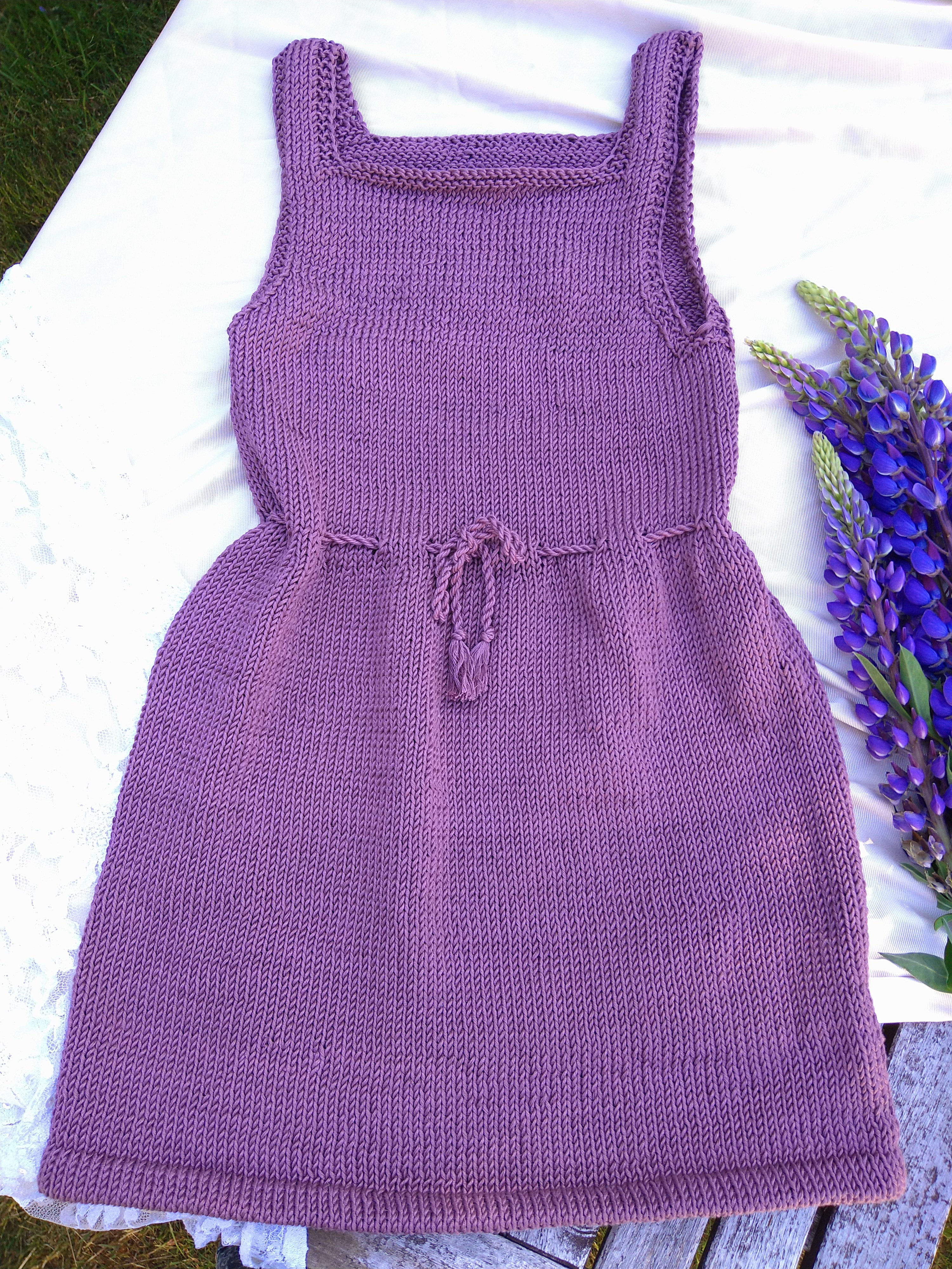 Knitted Summer Dress Clove