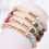 Thumbnail: "Amazing Grace" Natural Stone Message Bracelet