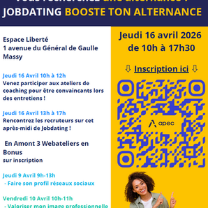 🎓 Vous êtes étudiant.e Bac+3 et plus et vous recherchez une alternance ?