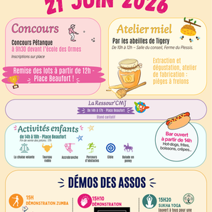 Programme Fête de la Ville 🎉