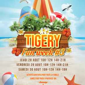 Tigery Fun Week arrive ! 🎉
